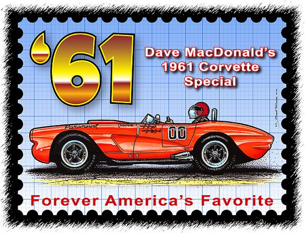 Dave MacDonald and Jim Simpson in the Corvette Special